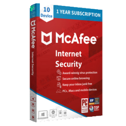 Mcafee 10 Pcs